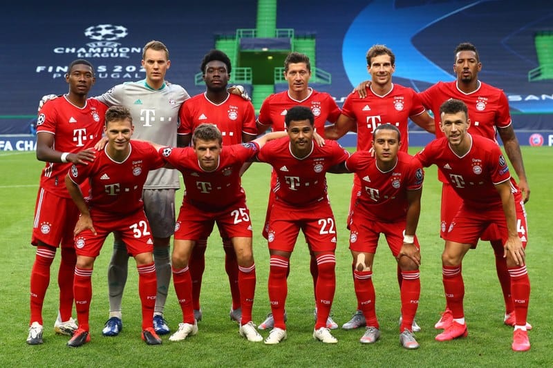 Bayern Munchen đã đứng đầu với 21 trận thắng